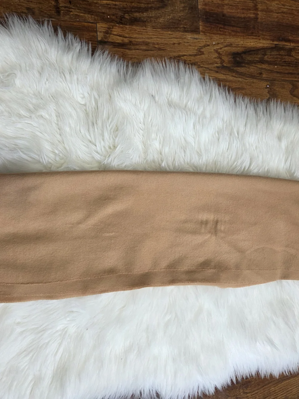 V.fraas Camel Fringe Scarf - Women Accessories